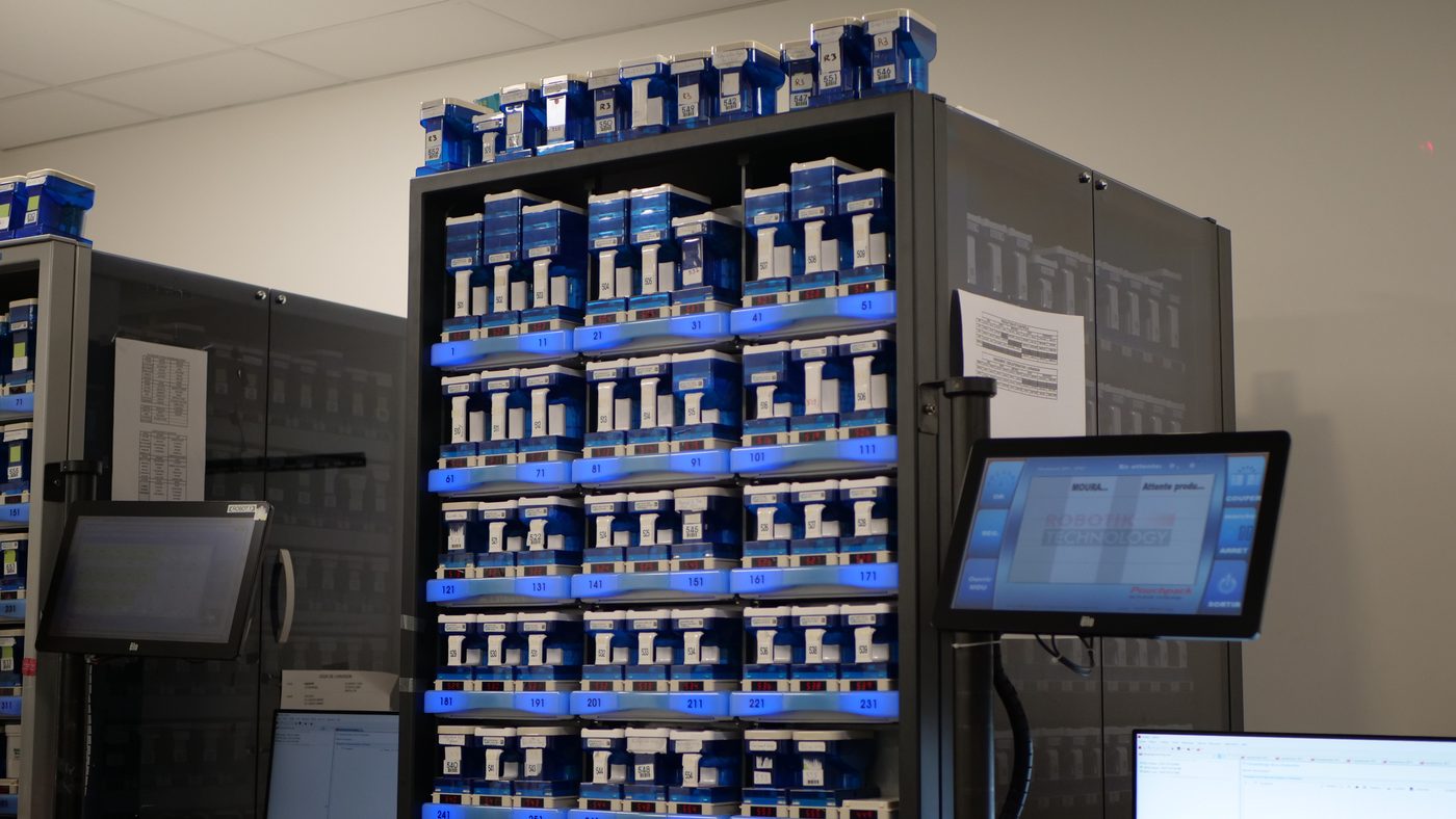 Armoire de stockage automatisé Robotik Technology